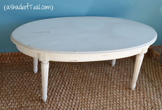 Before+After: Grey Coffee Table