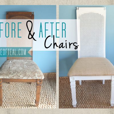 Before+After: Chairs