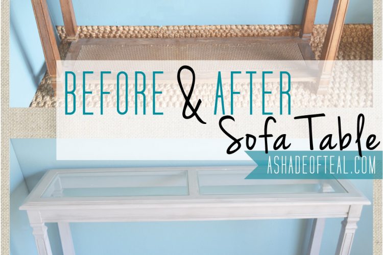 Before+After: Sofa Table