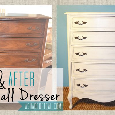Before+After: Tall Dresser