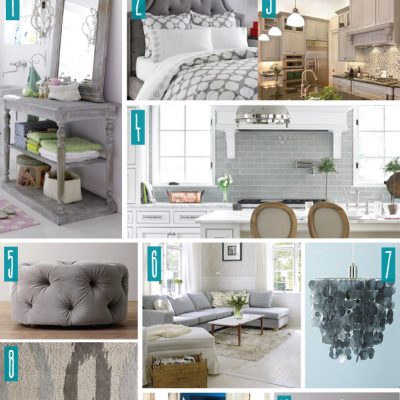 Color Series; Decorating with Grey
