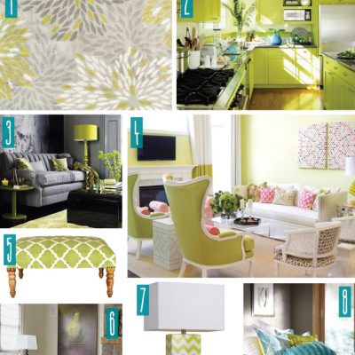Color Series; Decorating with Lime