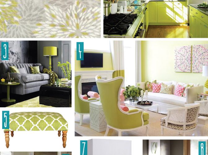 Color Series; Decorating with Lime