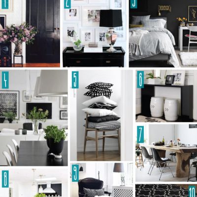 Color Series; Decorating with Black