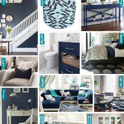 Color Series; Decorating with Navy