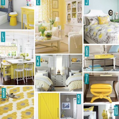 Color Series; Decorating with Yellow