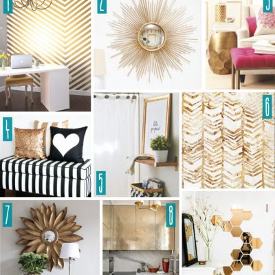 Color Series; Decorating with Gold