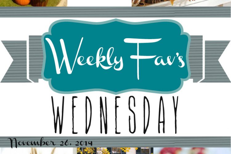 Weekly Fav’s Wednesday {11.26.14}