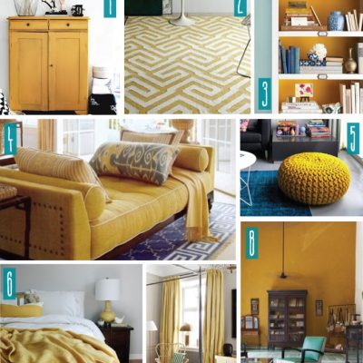 Color Series; Decorating with Mustard