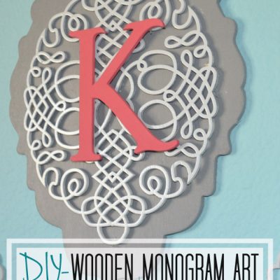 DIY- Monogram Art