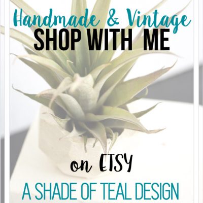 A Shade Of Teal Design, ETSY Shop Launch