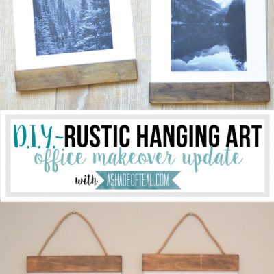 DIY- Rustic Hanging Art
