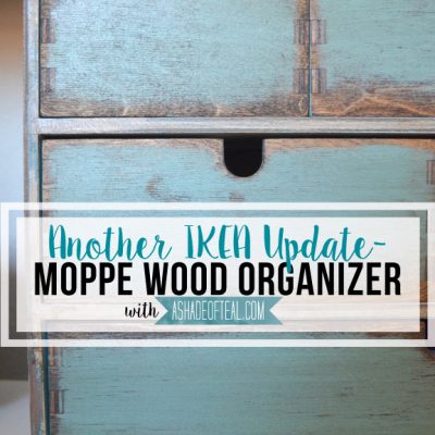 Another IKEA Update- Moppe Organizer Makeover