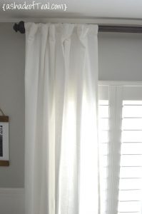 DIY- Wood Curtain Rod for Under $20