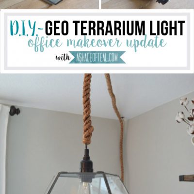 DIY- Geo Terrarium Light