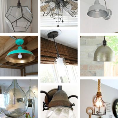 Unique and Interesting Light Fixtures with Hometalk