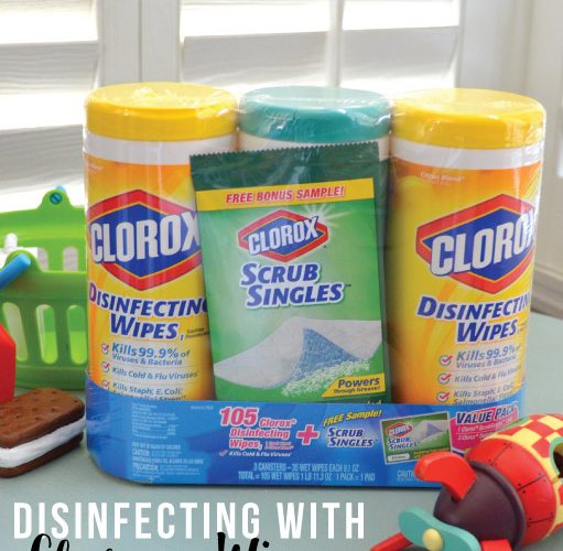 Keeping Kids Toys Clean with Clorox Wipes