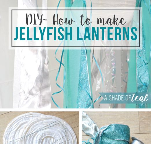 DIY- How to make Jelly Fish Lanterns