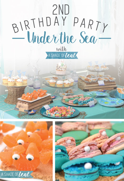 Under the Sea 2nd Birthday Party!