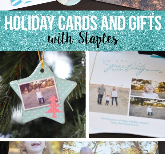 Holiday Cards and Gifts, with Staples!