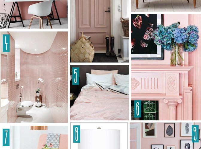 Color Series; Decorating with Rose Quartz