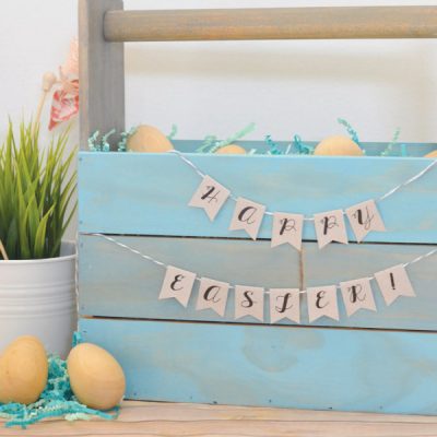 DIY // Wooden Easter Basket