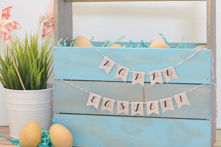 DIY // Wooden Easter Basket