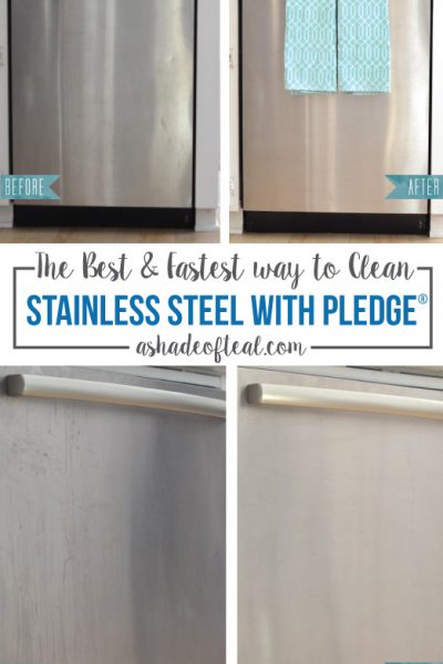 The BEST & Fastest way to Clean Stainless Steel with Pledge®