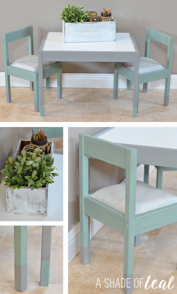 IKEA Hack Latt Kids Table Makeover