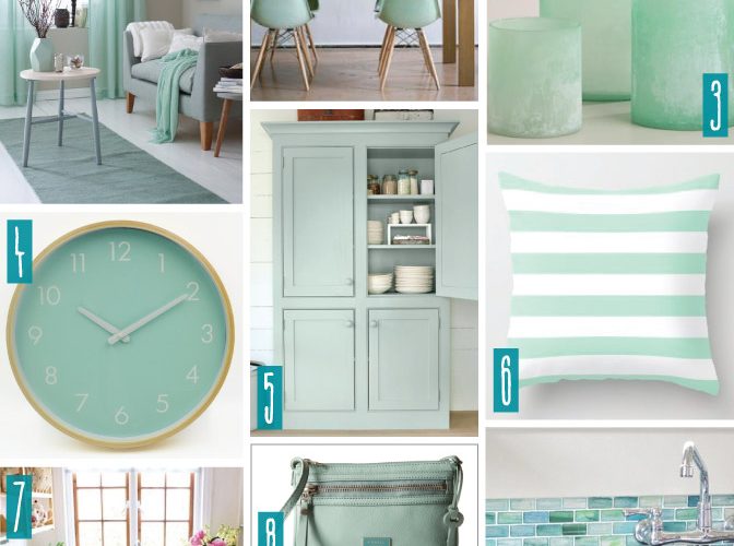 Color Series; Decorating with Seaglass