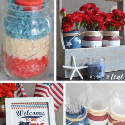 Memorial Day “Red White & Blue” Crafts