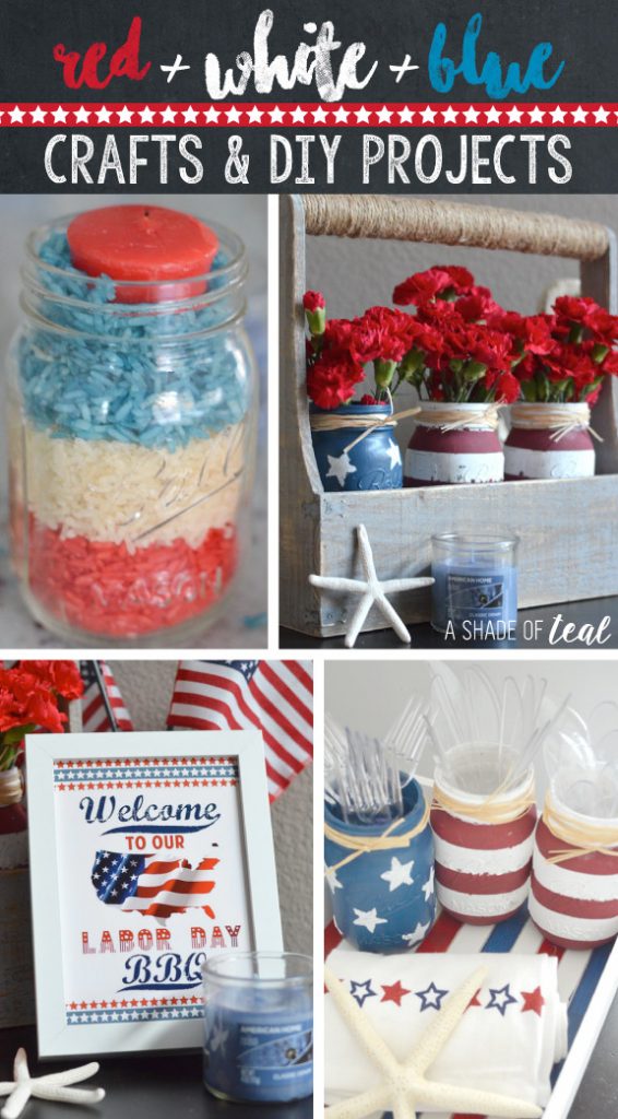 Memorial Day “Red White & Blue” Crafts