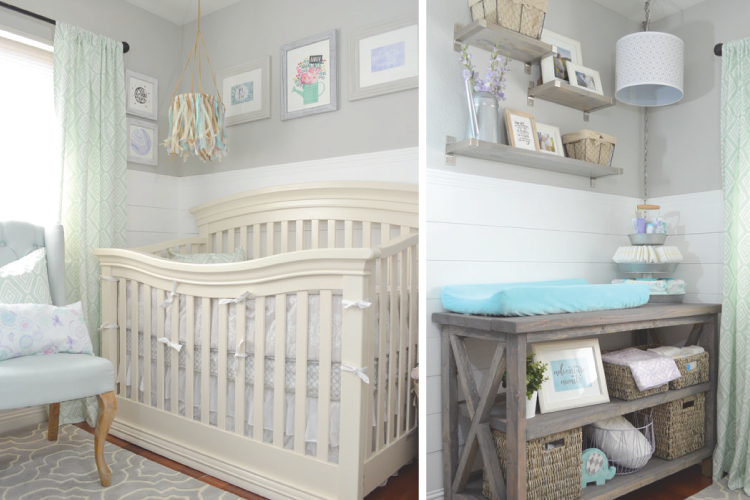 Rustic Glam Nursery {One Room Challenge}, The Reveal