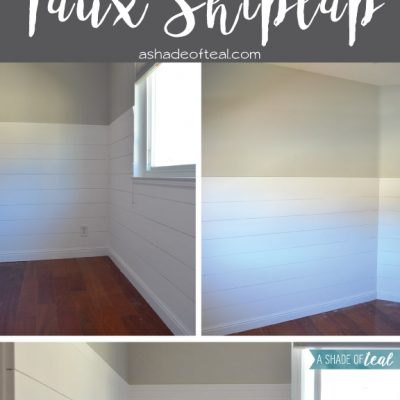 How to Install Faux Shiplap