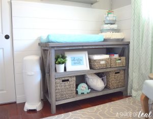 Create the Perfect Baby Changing Station, Plus a Checklist Printable!