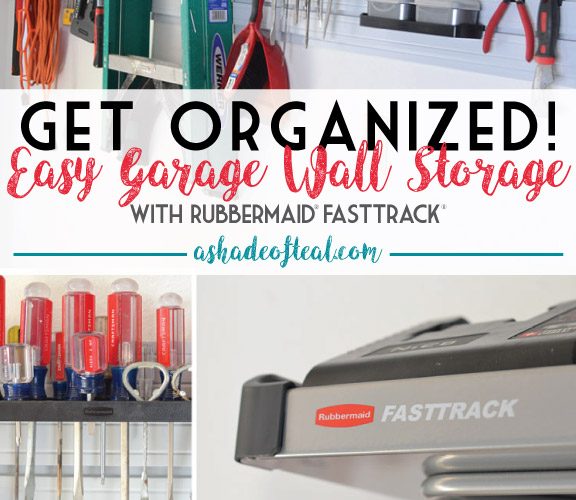 Get Organized! Easy Garage Wall Storage