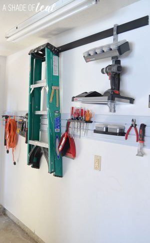 Get Organized! Easy Garage Wall Storage