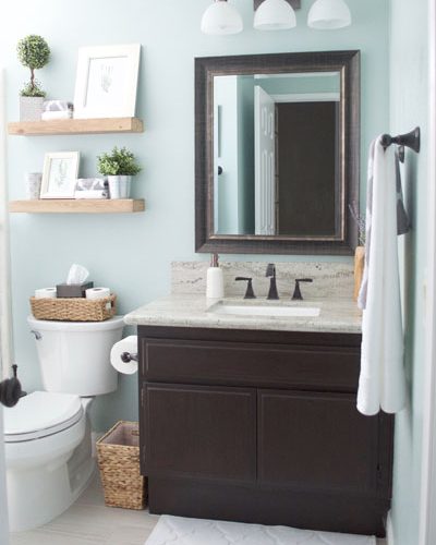 Quick & Easy Rustic Bathroom Refresh!