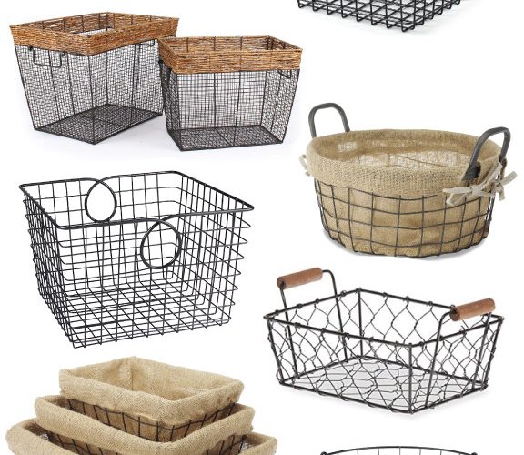 Where to find 13 Amazing Rustic Farmhouse Wire Baskets