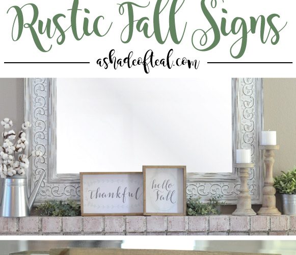 Free Printable Rustic Fall Signs