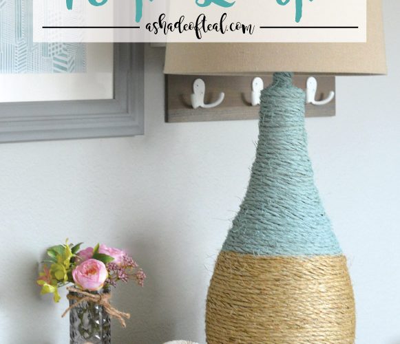 How to make a Rope Lamp, Create & Share Challenge