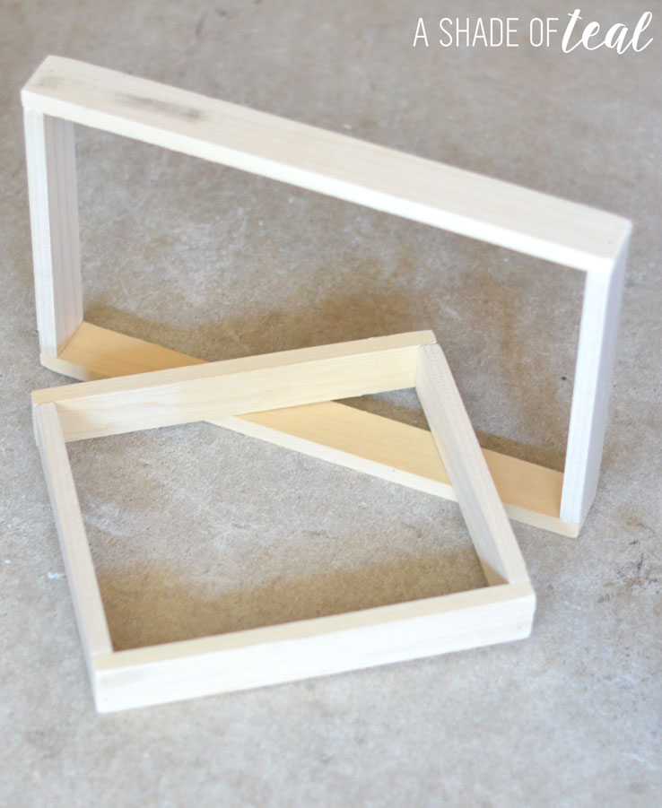 How To Make Simple Rustic Wood Frames