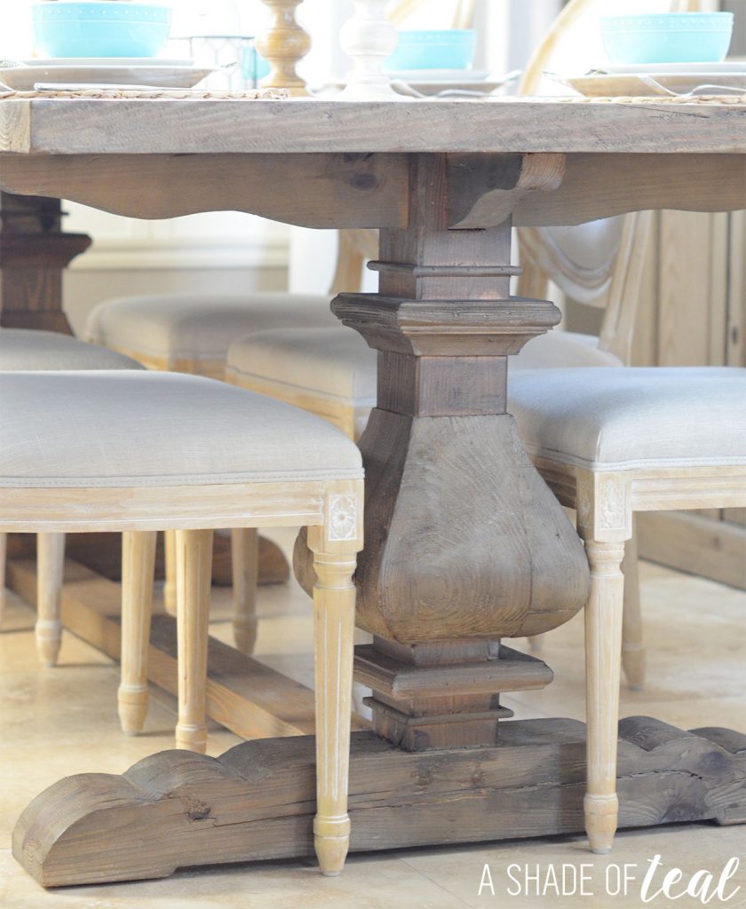 Modern Rustic Dining Table Update With Urban Home   Modern Rustic Dining Table Update Urban Home.ashadeofteal.5 840x1024 