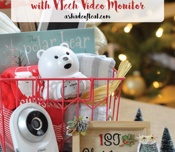 Baby’s 1st Christmas Ornament & Gift Basket