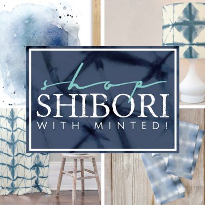 Shop Shibori with Minted!