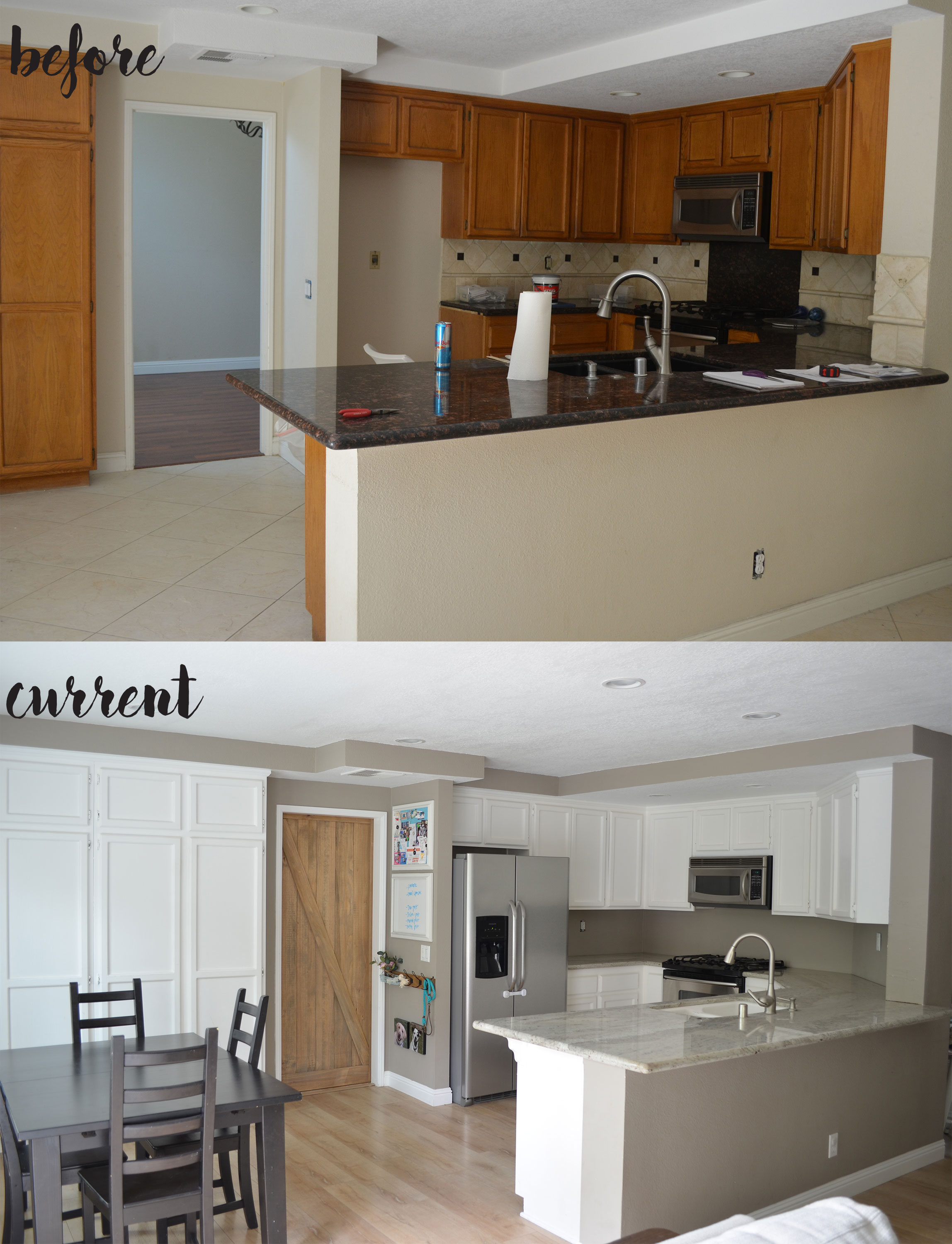 How To Repaint Kitchen Cabinets   Kitchen Before3 