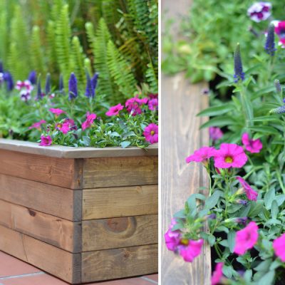 Porch Update, How to Make A Flower Box