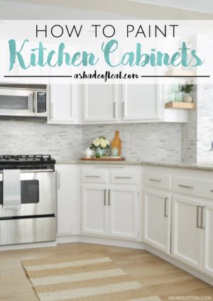 How to Repaint Kitchen Cabinets