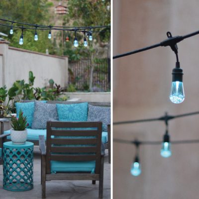 How to Easily add Patio Lighting Anywhere!