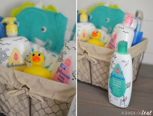 Make a Baby Bath time Kit!